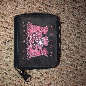 Juicy Couture wallet grey and pink never used